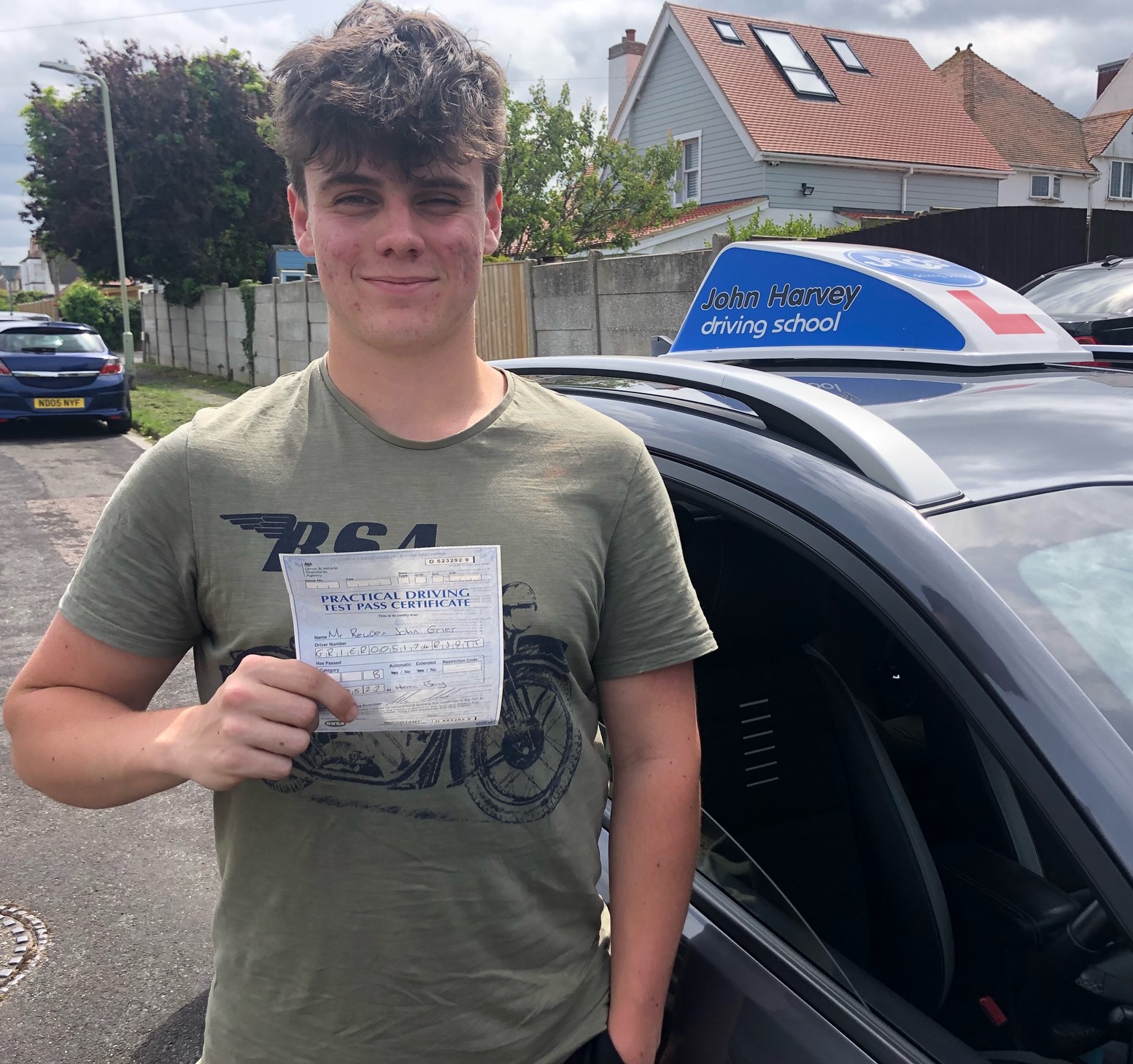 reuben driving lesssons herne bay 2022
